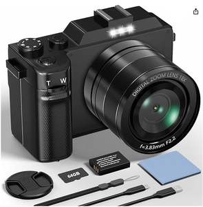 Cámara Digital ZS99 de Primera Calidad con Paquete Básico (Negro) - Product Image 2