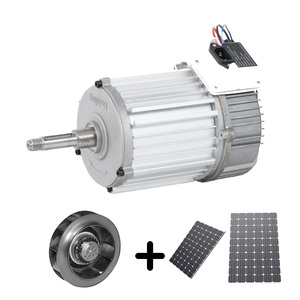 Motor de Ventilador EC Solar de Alta Eficiencia IE5, 380 VCA, 1.5 KW, 650 RPM, Motor de CC Bldc para Ventilación de Cabina Marina - Product Image 1