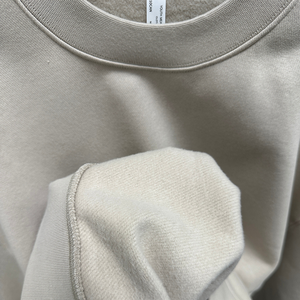 Suéter de Cuello Redondo para Hombre de Alta Calidad, Tejido con Hilo Teñido, Estilo Pullover, Otoñal, Ecológico, Color Sólido, Algodón, Corte Holgado, Resistente al Viento, 350g - Product Image 5