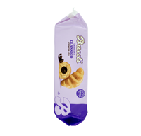 Croissants au chocolat classiques Bauli, 6x50g, pâtisseries sucrées et crémeuses, décoration à la vanille, certifiés casher BRC, durée de conservation de 270 jours