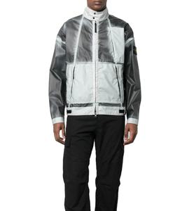 100% Polyester Panel Work Black <b>Sprayed</b> Custom Streetwear Windbreaker Jacket Breathable Sunfaded Windproof Windbreaker Jacket - Product Image 1