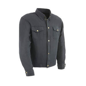 Nouveauté Veste en jean respirante de haute qualité pour hommes 100% coton Style décontracté pour le printemps Veste en jean pour hommes à usage extérieur - Product Image 1