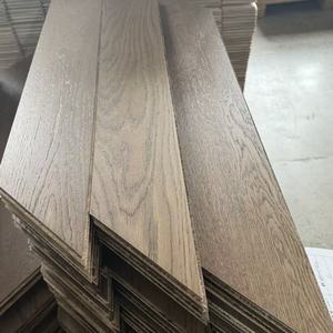 <span class=keywords><strong>Parquet</strong></span> en chevron de qualité supérieure, multicouche, naturel, 900*125mm, chêne <span class=keywords><strong>massif</strong></span>, bois d'ingénierie, revêtement de sol en bois dur - Product Image 1
