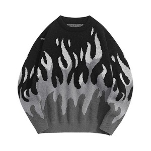 Pull en mohair pour homme de haute qualité avec logo personnalisé, nouveau style, doux, confortable, respirant, tricoté, fourrure, col rond, anti-rides - Product Image 4