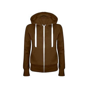 Venta caliente de las mujeres sudaderas con capucha logotipo bordado de manga larga en blanco de gran tamaño de impresión estilo de la calle de las mujeres con capucha - Product Image 4