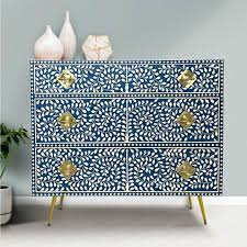 Handmade Unique Bone Inlay Dresser <b>Chest</b> for Rustic Home Decor for Farmhouse Style Living Room Hotels Hospitals Schools - Product Image 4