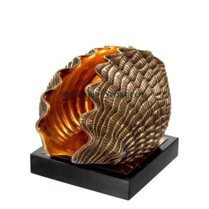 Aloe Vera <b>Plant</b> Designer Aluminum Sculpture High Graded Top Quality Gold Plated Office and Home Decorative Accents Sculptures - Product Image 5