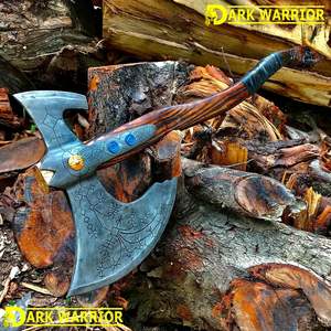 Hachas Tomahawk Leviathan de Acero Inoxidable Industriales Hechas a Mano, Hacha Funcional de Tamaño Real, Inspirada en GOW, Totalmente Mejorada - Product Image 5