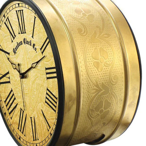 Retro Double-Sided Station <b>Clock</b> with Vintage Charm Elegant Double-Faced Vintage Station Timepiece - Product Image 4