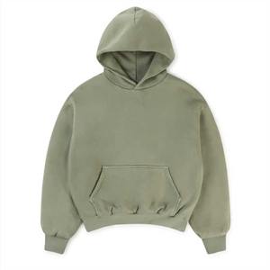 Sudadera con cuello redondo de fabricación personalizada, Logo bordado, diseño de pareja fina, sudadera con cremallera de algodón suave para hombre, Sudadera con capucha de ajuste perfecto - Product Image 1