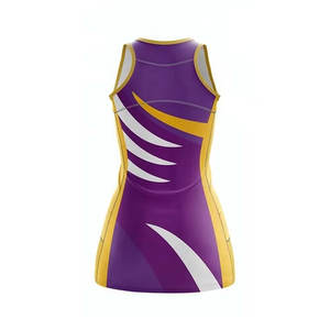 Pakistan Manufacturer Quick Dry Comfortable Polyester Fabric <b>Netball</b> Uniform Low MOQ Cheap Price Lightweight <b>Netball</b> Uniform - Product Image 3