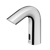 Robinet de lavabo intelligent ARROW à capteur unique, à poignée unique, en laiton, design moderne, finition chromée