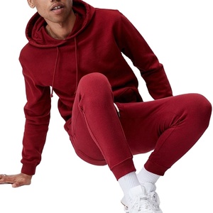 Raw Hem Cut <b>Edge</b> Heavyweight Eco-Friendly Hoodie & Jogger Sweatpants Set Custom Logo Graphic 3D Pullover Sweatsuit - Product Image 3