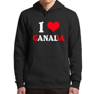 Tôi Tình Yêu Canada Bóng Chày Hoodies Vui Trò Chơi Mới Nhất Tùy Chỉnh Y2K Rỗng Áo Unisex Mềm Người Đàn Ông - Product Image 1