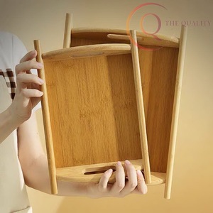 ถาดเสิร์ฟไม้ทำมือจากไม้ธรรมชาติ สีสันปรับแต่งได้ ปลอดสารพิษ ทนทาน ขั้นต่ำ 100 ชิ้น สำหรับบ้านรักษ์โลก - Product Image 6