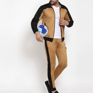 ชุดวอร์มผ้าฝ้ายยาวเต็มตัวสำหรับผู้ชายชุดวิ่งจ๊อกกิ้งกางเกงขายาวและฮู้ดชุดวอร์มผ้าฝ้าย - Product Image 4