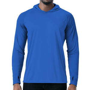 Nueva llegada de algodón de bambú de tela de pesca hombres sudaderas con capucha/último diseño cómodo hombres pesca pulóver sudaderas con capucha - Product Image 1