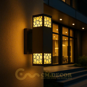 Lámpara de Pared para Jardín DTT02 de Forma Cuadrada - Product Image 1