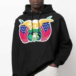 Hoodie Homme Personnalisable en Polaire avec Broderie Solide, Impression par Décharge et Sérigraphie – Service OEM Hiver - Product Image 1