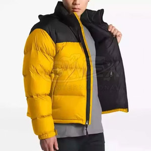 Dernier meilleur prix veste d'hiver à bulles veste d'hiver chaude en duvet couleur unie nouvelle veste d'hiver à manches longues à bulles - Product Image 3