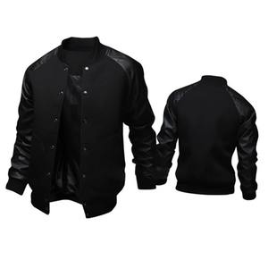 Chaqueta informal de béisbol de Hip Hop para hombre, ropa de calle a la moda, chaqueta de retazos, Chaqueta para hombre, Anime 77 vendido - Product Image 5