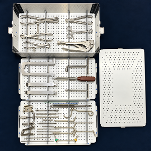 Juego de Instrumentos Ortopédicos para Fragmentos Grandes, Manual, de Acero Inoxidable, Kit de Herramientas para Cirugía Ósea, para Uso Hospitalario - Product Image 2