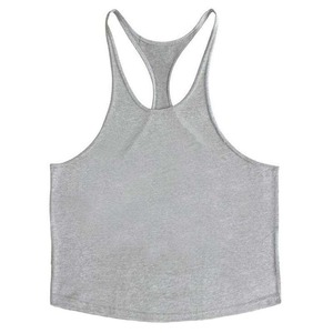 Custom Logo Fashion Sporty Fitness Custom Gym Men <b>Stringer</b> Tank Tops Cutout Breathable Tank Top Men - Product Image 6