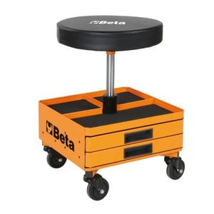 BETA Siège pivotant réglable avec tiroirs à outils Équipement de réparation de carrosserie - Product Image 1
