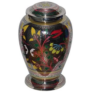 Urnes funéraires modernes en laiton de haute qualité avec couleur or et marron finies pour les cendres humaines Fournitures funéraires en métal - Product Image 6