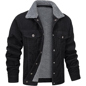 New 2025 High Quality Custom Made Men's Cotton <b>Winter</b> <b>Quilted</b> Eco-Friendly Waterproof Vintage Jackets Embroidery Patches Front - Product Image 6