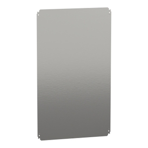 For SCHNEIDER <b>ELECTRIC</b> NSYMM106 106mm Plain Mounting Plate Galvanised Sheet Steel H1000xW600mm for Electronics <b>Instrument</b> - Product Image 1