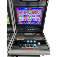 Borne de jeu de pêche professionnelle 8 joueurs, Table d'arcade, Logiciel vidéo, Application Golden Dragon Skill, Terminal rechargeable