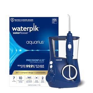 Waterpik Aquarius-Flosser de agua para Limpieza de dientes, encías, aparatos ortopédicos, cuidado dental, energía eléctrica con 10 ajustes, 7 puntas, - Product Image 6