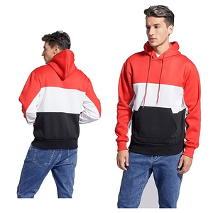 Gymwear เสื้อสวมหัวเสื้อสวมหัวเปล่าสําหรับผู้ชายที่มีผ้าฝ้ายหนักและเสื้อสวมหัวพิมพ์ลายพัฟเย็บปักถักร้อยแบบกําหนดเอง - Product Image 2