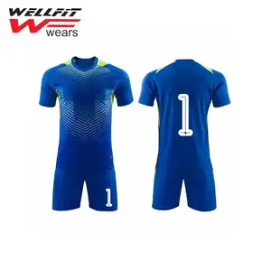 2023 Custom Sublimatie Bedrukt Heren Voetbal Uniform Top Korte Mouw Sportkleding Goedkope Truien En Shirts