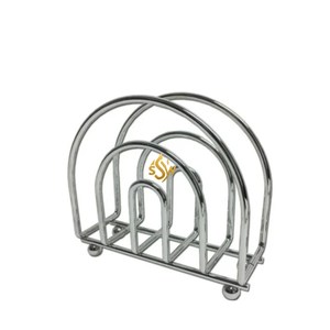 Servilletero de Metal de diseño exclusivo, diseño de mariposa, hecho a mano, recubierto de Color negro, mesa única, accesorios para restaurante de boda - Product Image 5