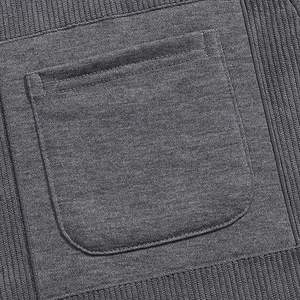 Sweat-shirt décontracté pour hommes Sweat-shirt de jogging en coton de couleur unie de qualité supérieure Sweat-shirt à séchage rapide à motif personnalisé pour hommes - Product Image 5