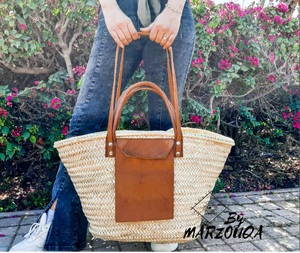 Sac de plage d'été de qualité supérieure, sac en paille, sac panier - Product Image 1