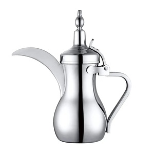 Elegant Handmade <b>Arabic</b> Dallah Modern Metal <b>Tea</b> and Coffee Pot Customized Design Ideal for Kitchen Use - Product Image 6