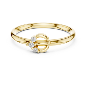 Lustrance jewels Anillo de cóctel de 14K para fiesta Chapado en oro - Product Image 6