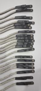 Bandas de cabeza de caballo de cuero elegantes hechas a mano, acolchadas suaves y duraderas para entrenamiento de equitación y espectáculos, tachuelas ecuestres - Product Image 4