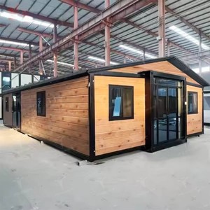 コンテナハウス20ft 40ft拡張可能プレハブ拡張可能パビリオン防水 - Product Image 1