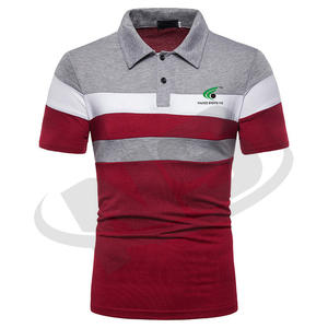 Cómodos polos de algodón para hombre de talla grande, superventas, polos con logotipo personalizado, ropa informal con un diseño moderno y elegante - Product Image 1