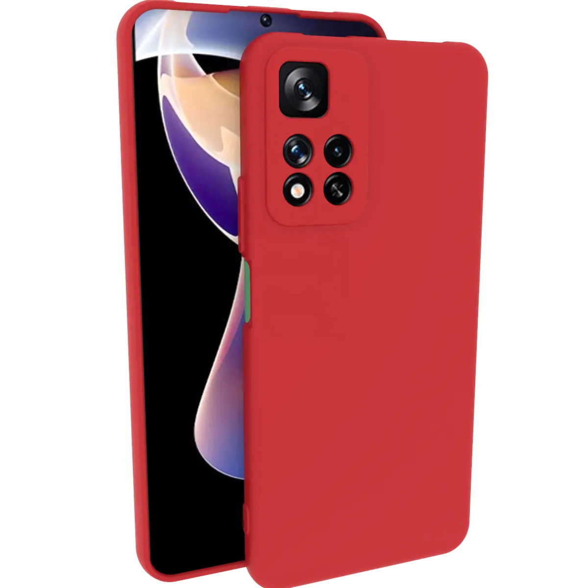 For Xiaomi Redmi Note 11 11s 10 Pro Plus Silicone Rubber Case Real Liquid Protective Shockproof Back Cover OEM product