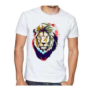 Camiseta informal cuello redondo diseño en blanco sin mangas patrón sólido tejido tela 100% algodón camiseta para hombres ajuste suelto impreso - Product Image 5