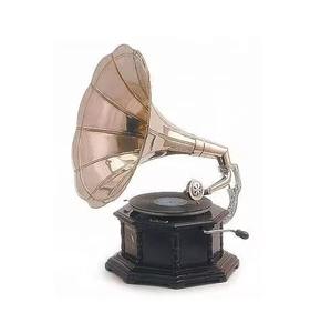Gramophone indien décoratif en vente chaude, tourne-disques vintage, gramophone rétro - Product Image 4