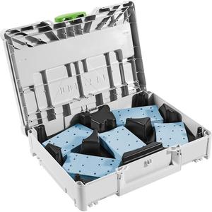 FESTOOL SYS-STF 80X133 GR-set Granat Abrasives systainer กับ5ชิ้น - Product Image 2