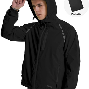 Veste universitaire sur mesure-Vêtements décontractés imperméables respirants avec option logo sur le devant pour hommes en vente en ligne - Product Image 1