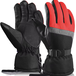 Gants de snowboard chauffants imperméables pour l'hiver, vente en gros, gants chauffants pour hommes, gants de ski, OEM personnalisé, vente en gros - Product Image 2