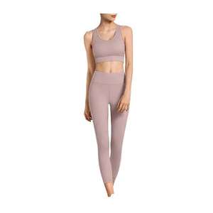 Women's Custom 2-Piece <b>Sports</b> <b>Bra</b> Legging Gym Set Breathable 100% High Quality Material Elastic Waist Active Wear Workout Yoga - Product Image 4
